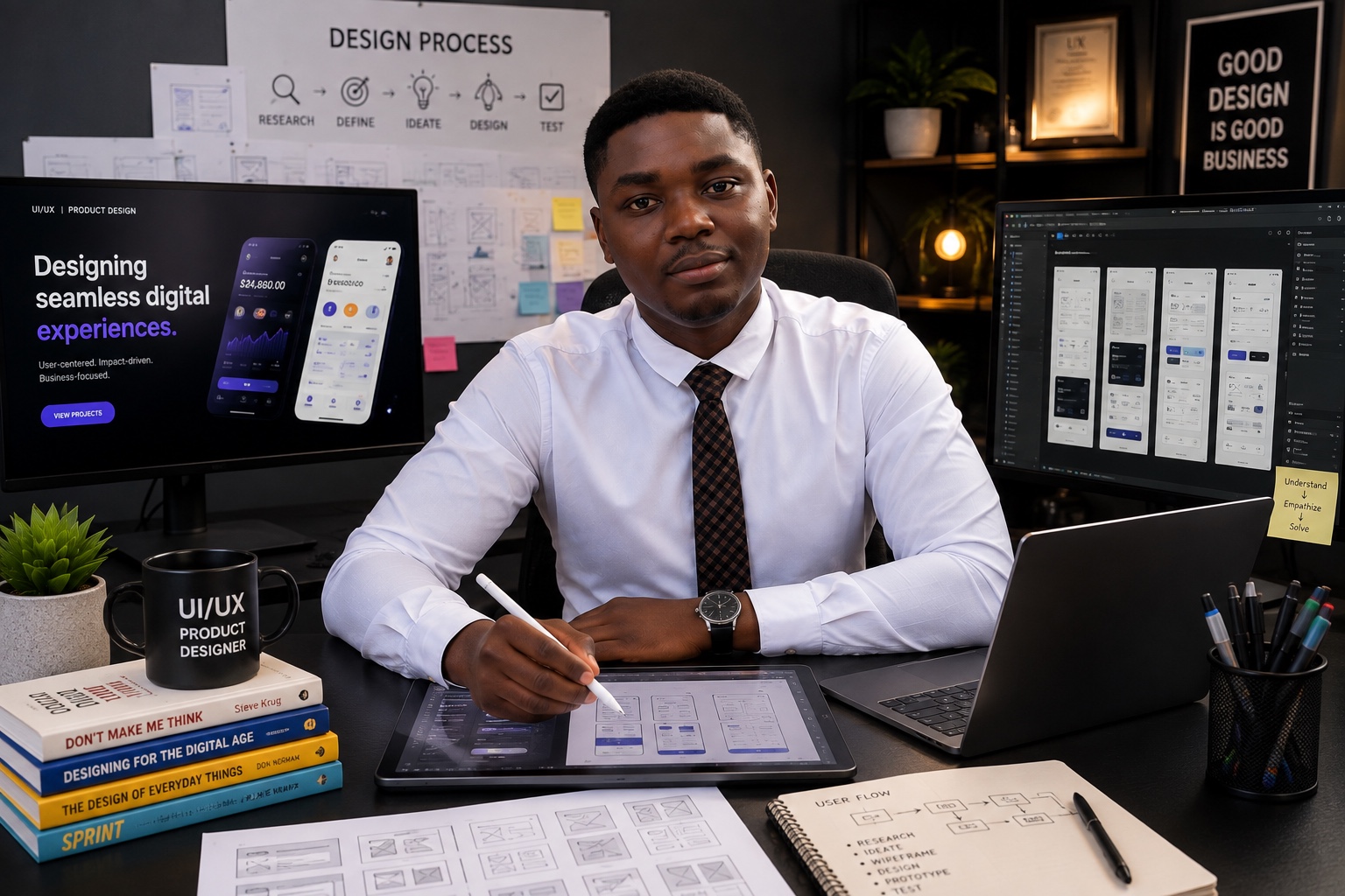 UI UX product design showcase